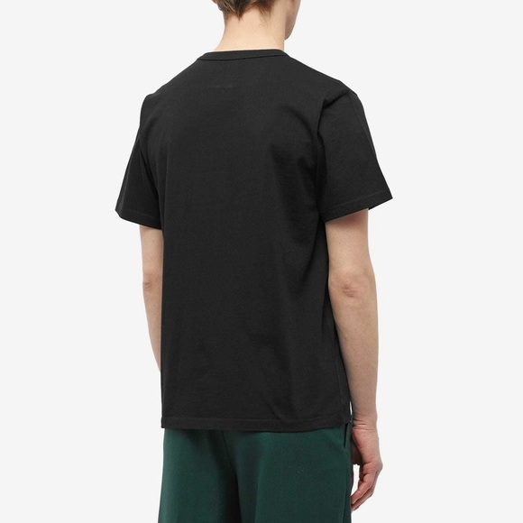 Maison Kitsuné Cafe Kitsune CLASSIC T-SHIRT Black Tee Men’s Size XXL - Picture 3 of 11